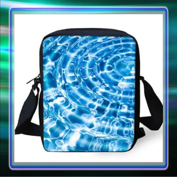 WATER MESSENGER CROSSBODY PURSE - Picture 3 of 7